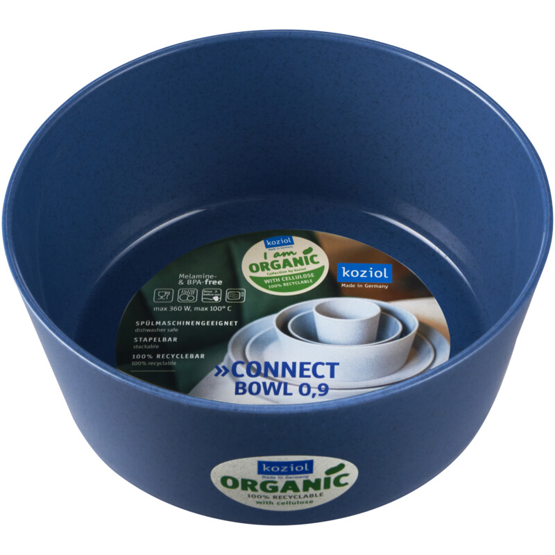 Een afbeelding van Koziol Kom 890ml blauw