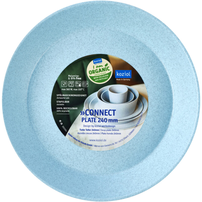 Een afbeelding van Koziol Bord 24cm jade