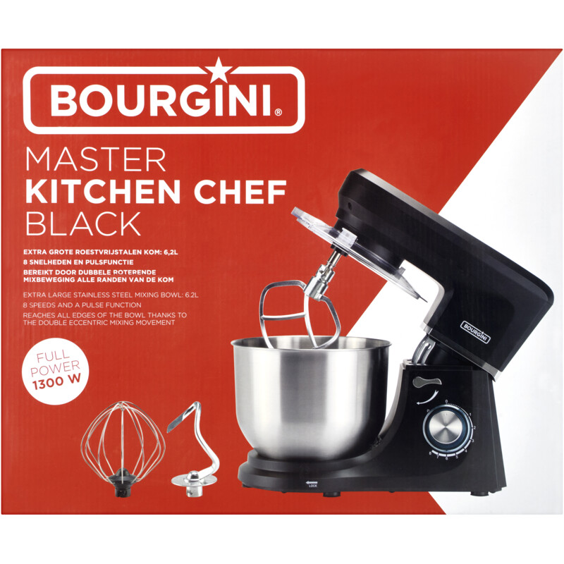 Een afbeelding van Bourgini Master kitchen chef 6.2 liter