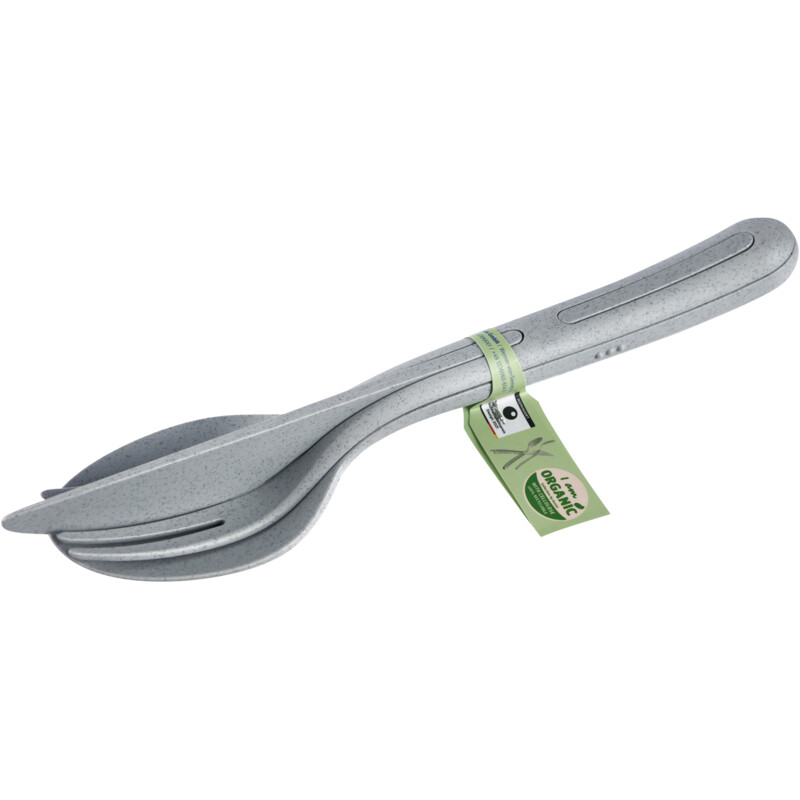 Een afbeelding van Koziol Bestekset grijs