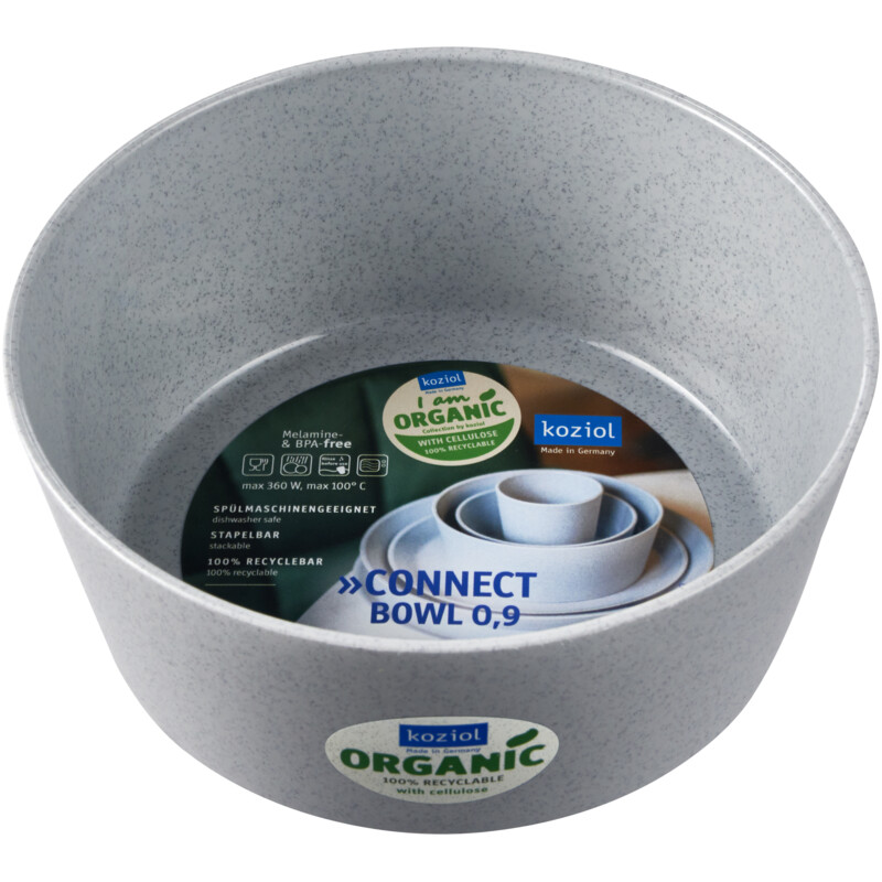 Een afbeelding van Koziol Kom 890ml grijs