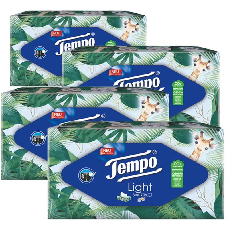 Een afbeelding van Tempo Light tissues voordeelpakket