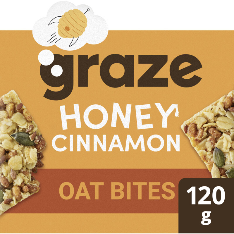 Een afbeelding van Graze Bites honey cinnamon