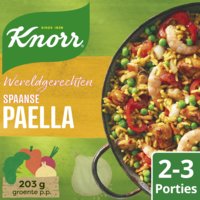 Een afbeelding van Knorr Wereldgerechten Spaanse paella