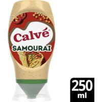 Een afbeelding van Calvé Samourai saus knijpfles