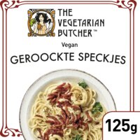 Een afbeelding van Vegetarische Slager Vegan geroockte speckjes