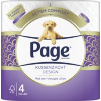 Een afbeelding van Page Toiletpapier kussenzacht design