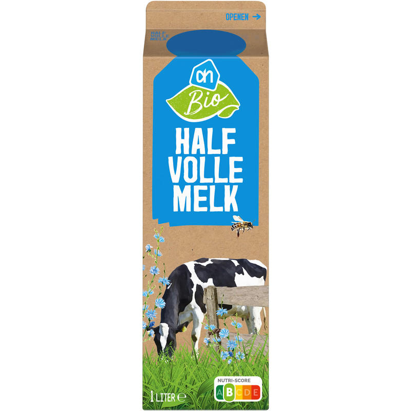 Een afbeelding van AH Biologisch Halfvolle melk