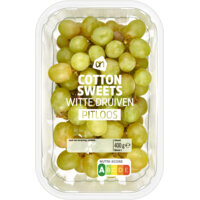 Een afbeelding van AH Cotton sweet pitloze witte druiven