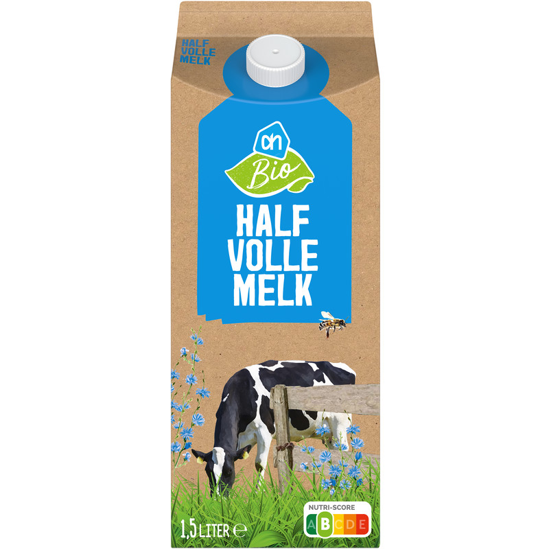 Een afbeelding van AH Biologisch Halfvolle melk
