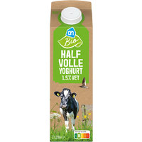 Een afbeelding van AH Biologisch Halfvolle yoghurt