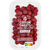 Een afbeelding van AH Cotton sweets rode druiven pitloos