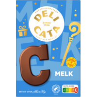 Een afbeelding van Delicata Chocoladeletter melk C