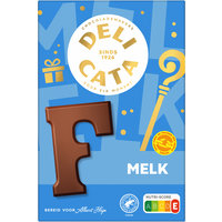 Een afbeelding van Delicata Chocoladeletter melk F