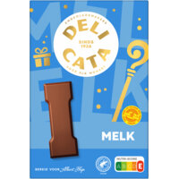Afbeelding van Delicata Chocoladeletter melk I