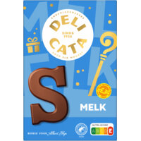 Afbeelding van Delicata Chocoladeletter melk S