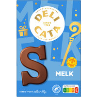 Een afbeelding van Delicata Chocoladeletter melk S