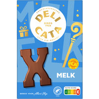 Een afbeelding van Delicata Chocoladeletter melk X