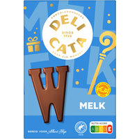 Een afbeelding van Delicata Chocoladeletter melk W