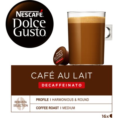 Dolce gusto cafe au lait cheap decaf