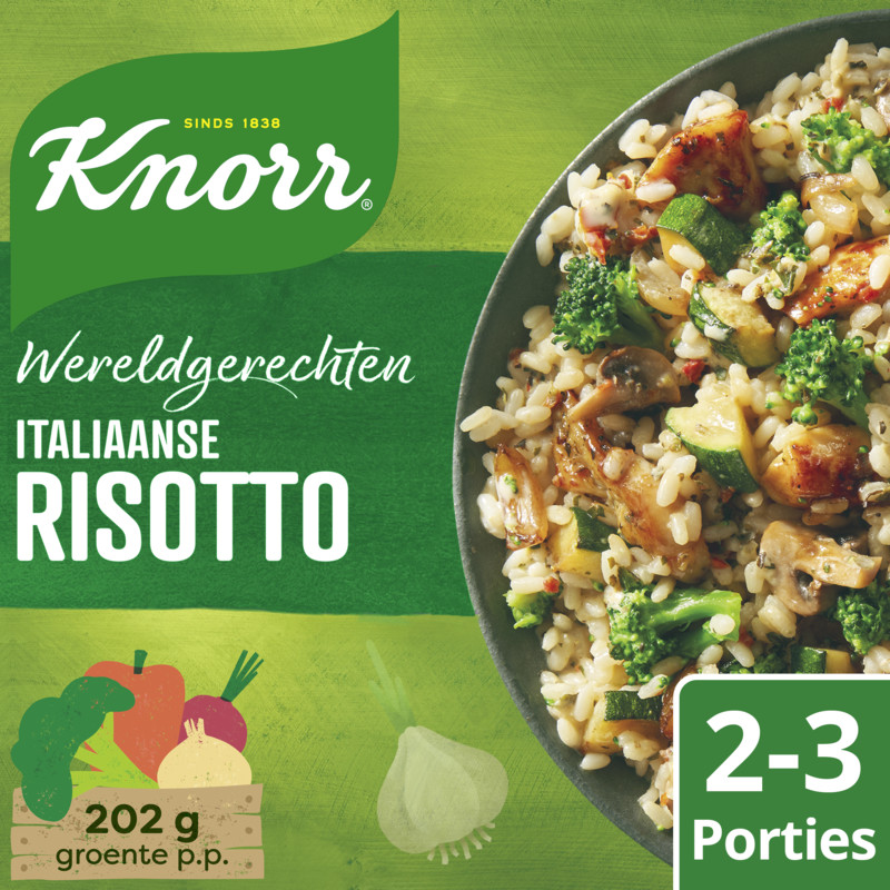 Een afbeelding van Knorr Wereldgerechten Italiaanse risotto