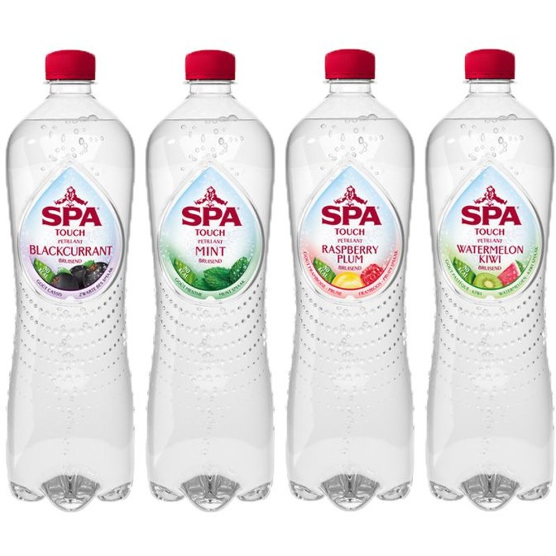 Een afbeelding van Spa Touch - water met smaak - pakket	