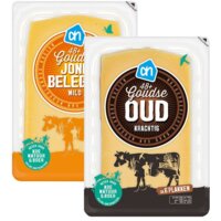 Een afbeelding van AH gemixte kaasplakken pakket
