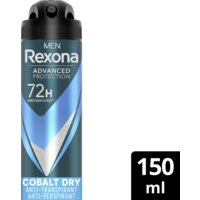 Albert Heijn Rexona Men cobalt dry anti-transpirant spray aanbieding