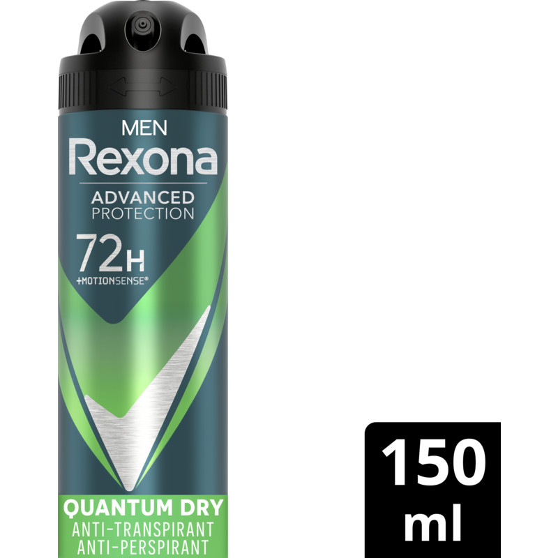 Een afbeelding van Rexona Men quantum dry anti-transpirant spray