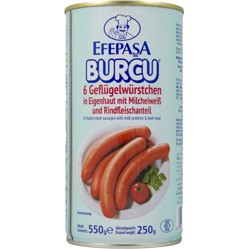 Een afbeelding van Efepasa Burcu gevogelteworsten