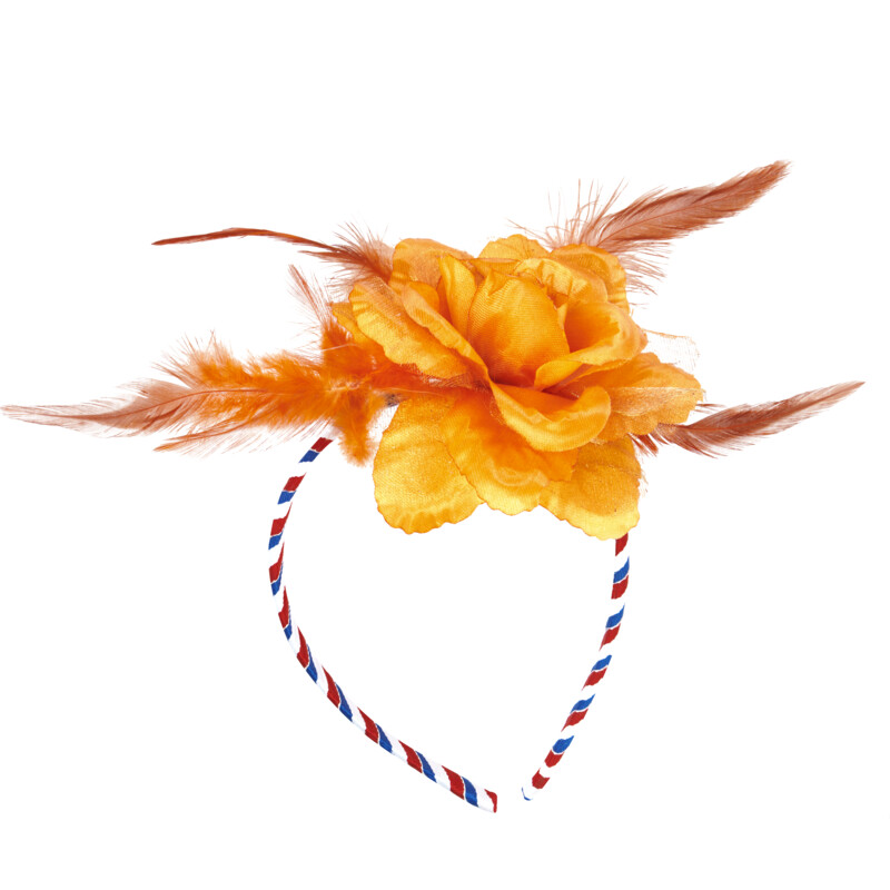 Een afbeelding van Folat Oranje tiara roos
