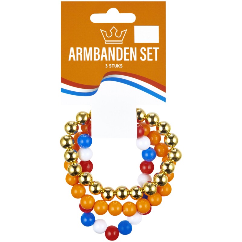 Een afbeelding van Folat Oranje armband