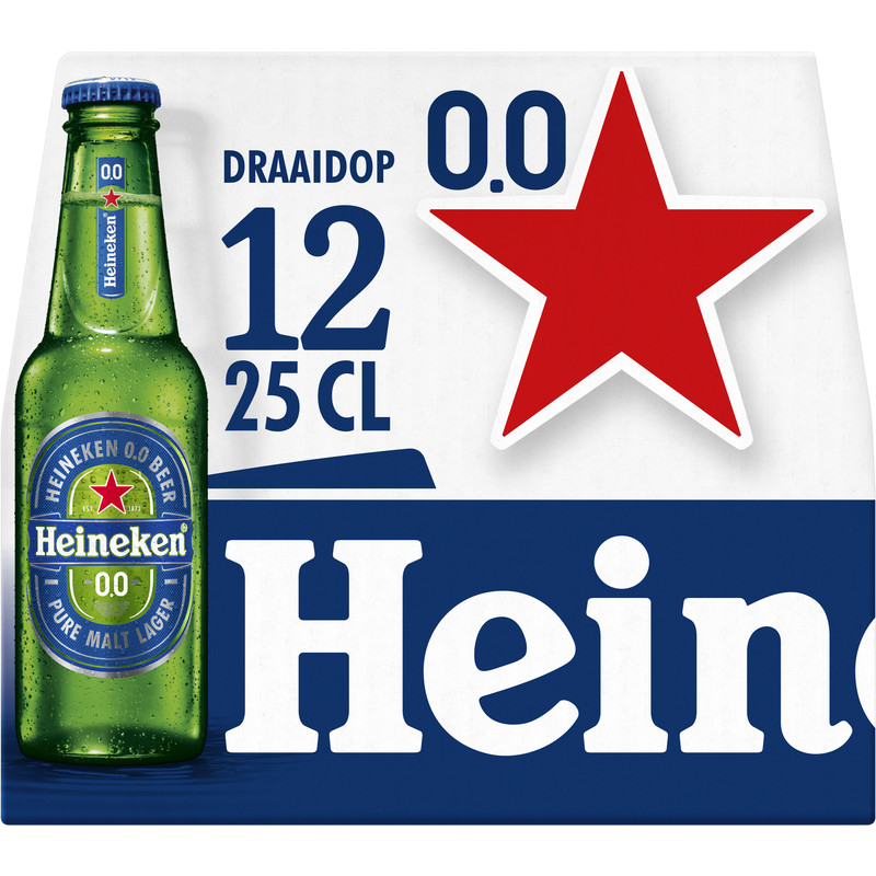 Een afbeelding van Heineken Premium pilsener 0.0 draaidop 12-pack