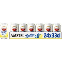 Een afbeelding van Amstel radler 0.0 24x33cl tray