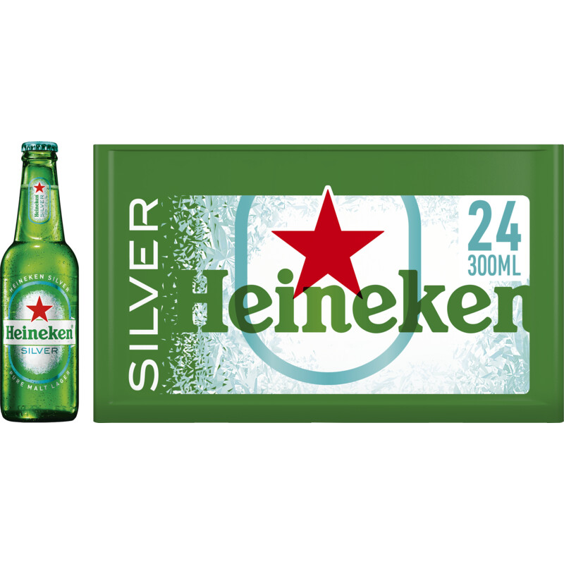 pepermunt Kapel rooster Heineken Silver krat bestellen | Albert Heijn