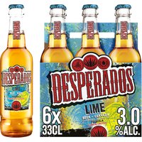 Een afbeelding van Desperados Lime 6-pack