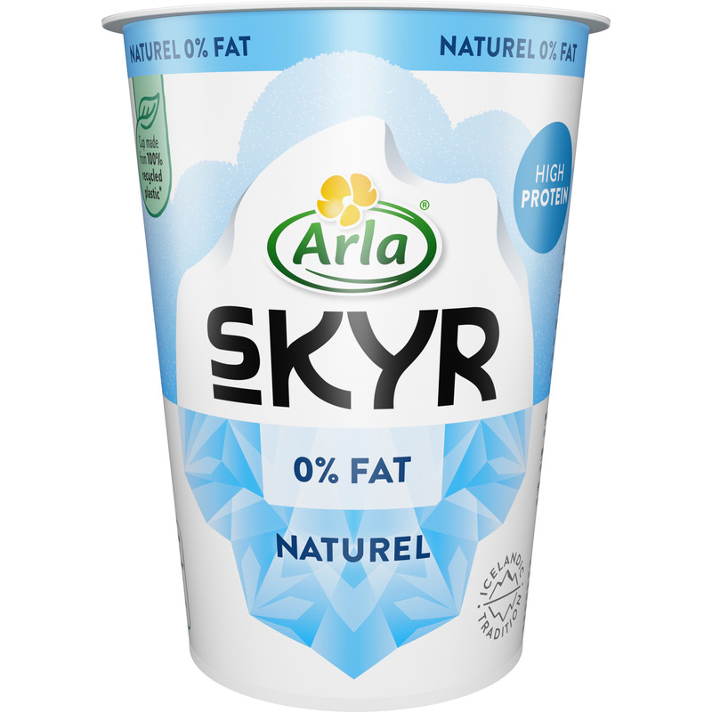 Een afbeelding van Arla Skyr naturel yoghurt 0% fat
