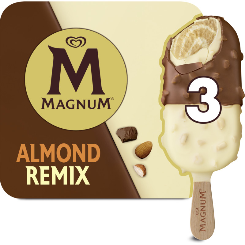 Een afbeelding van Magnum Almond remix