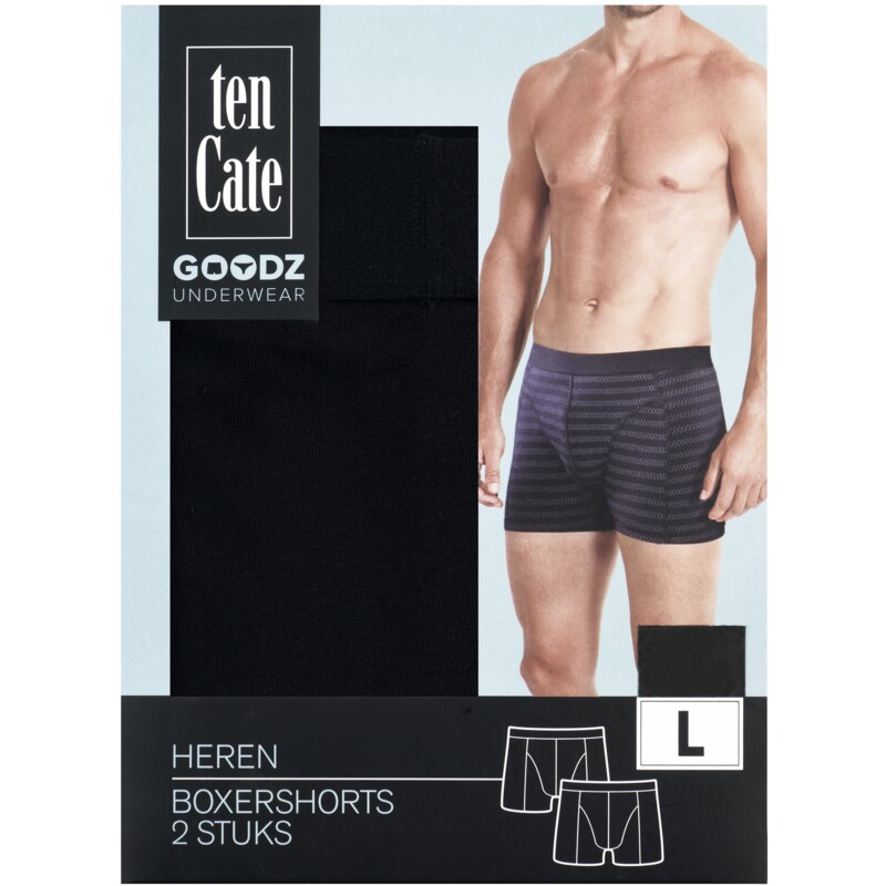 Een afbeelding van Ten Cate Heren boxer zwart M