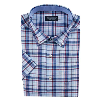 pdp-image-John Cabot Overhemd korte mouw licht blauw 39-40