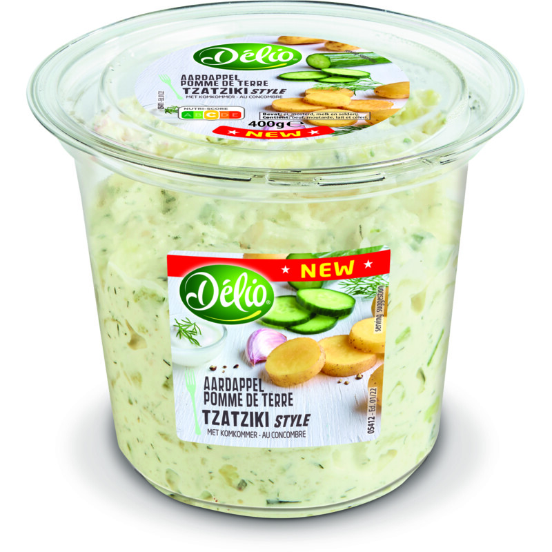 Een afbeelding van Délio Aardappel pomme de terre tzatziki style