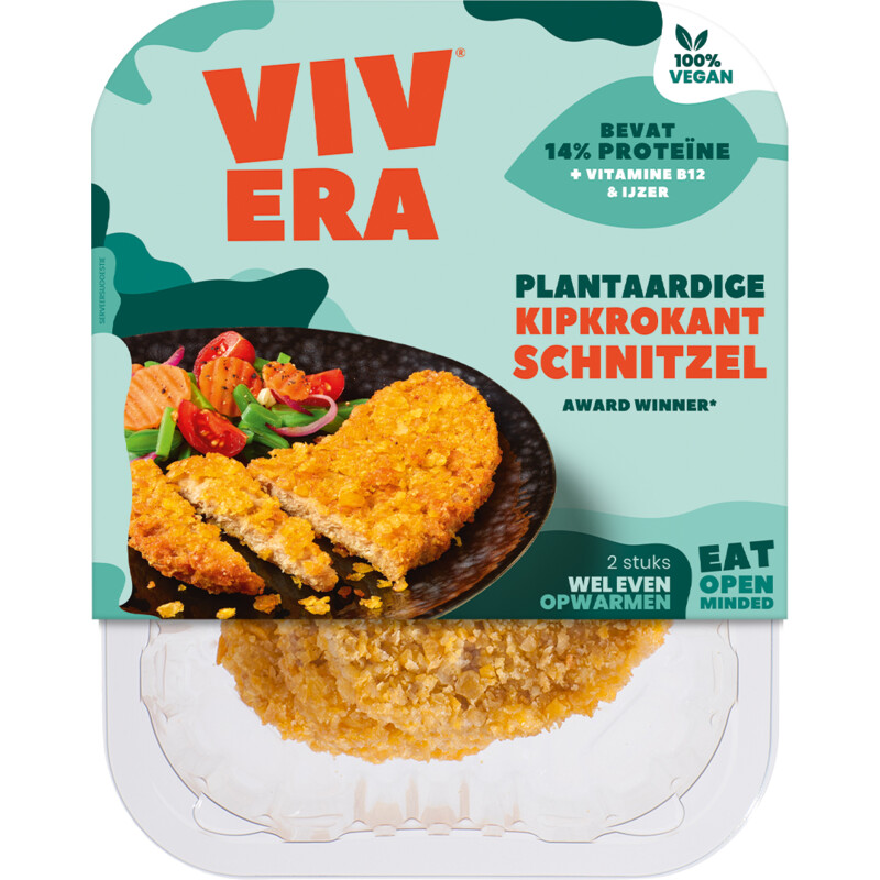 Een afbeelding van Vivera Plantaardige kipkrokant schnitzel