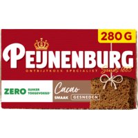 Een afbeelding van Peijnenburg Zero cacao smaak gesneden