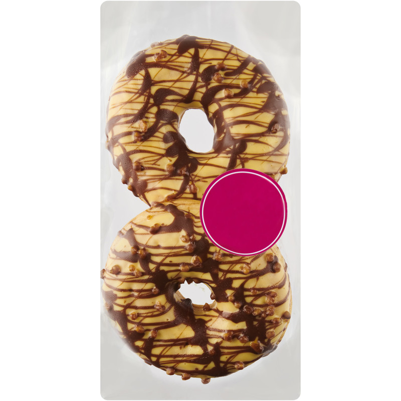 Een afbeelding van AH Donut creme brûlée