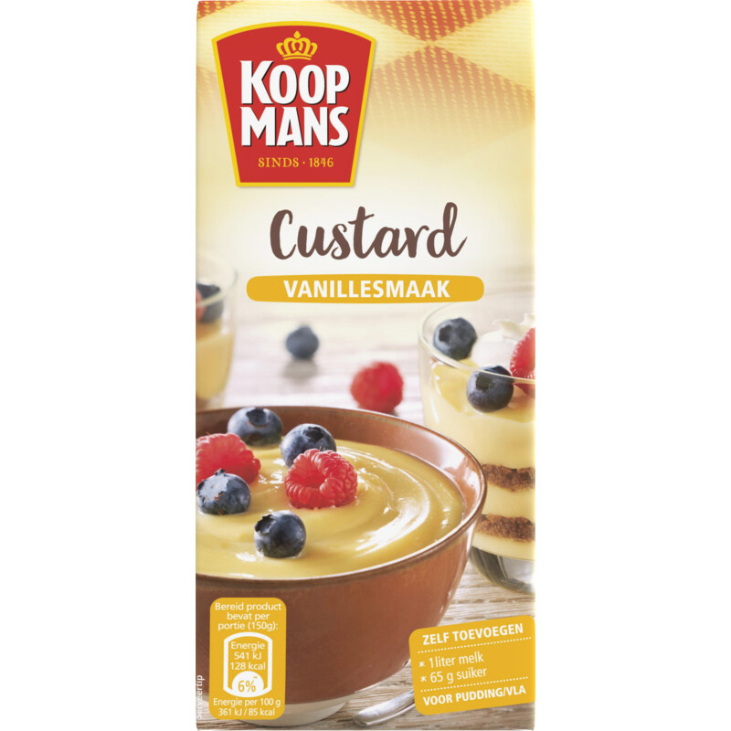 Custard vanillesmaak - 2558