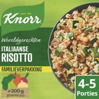 Een afbeelding van Knorr Wereldgerecht Italiaanse risotto family