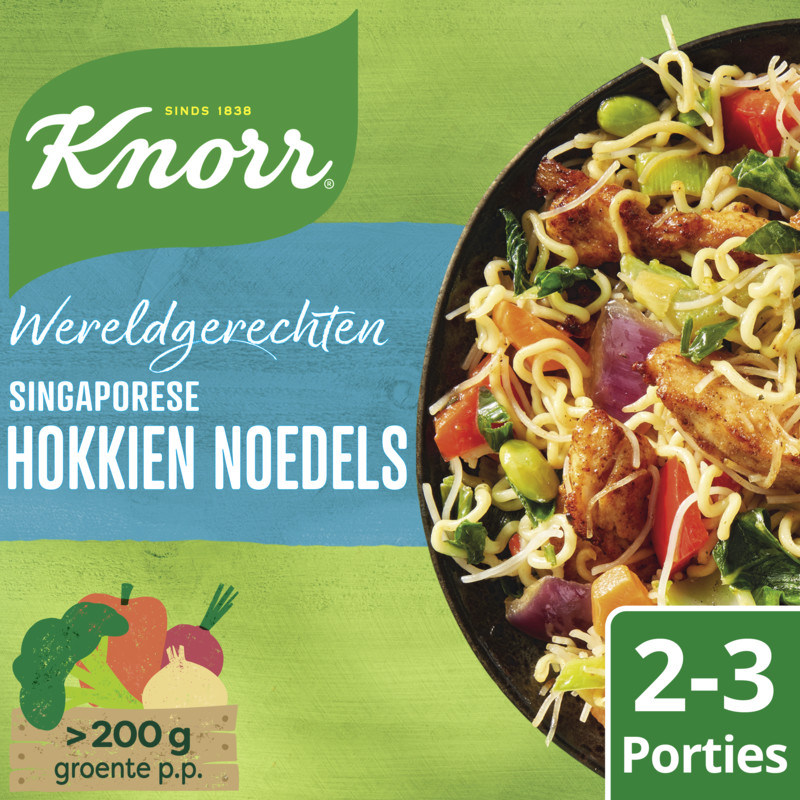 Een afbeelding van Knorr Wereldgerechten Singaporese hokkien mie