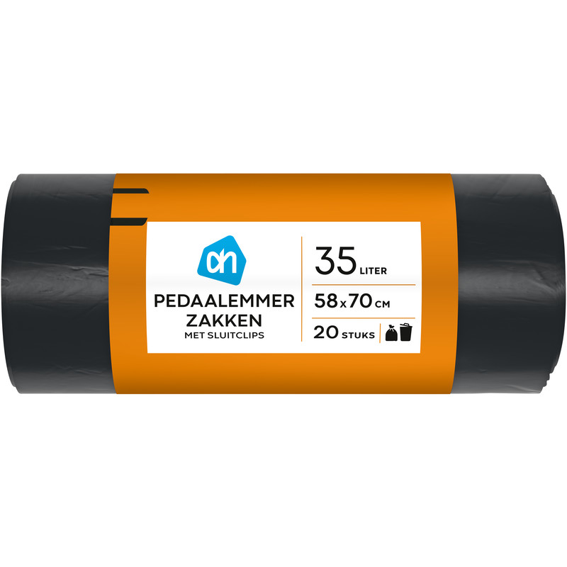 Een afbeelding van AH Vuilnisemmerzakken 35L
