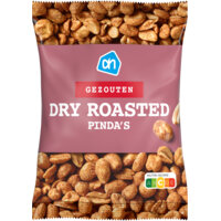 Een afbeelding van AH Dry roast pinda's gezouten