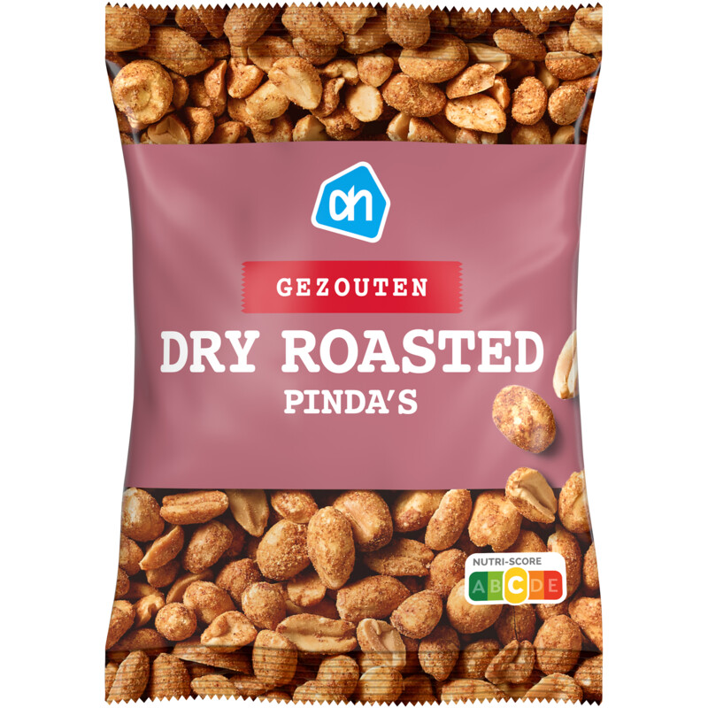 Een afbeelding van AH Dry roast pinda's gezouten